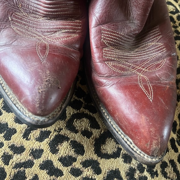 Vintage Dan Post Cowboy Boots SZ 11 - Picture 4 of 8